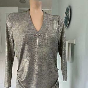ELEGANT TOP/BLOUSE by 7th Avenue NY Size M